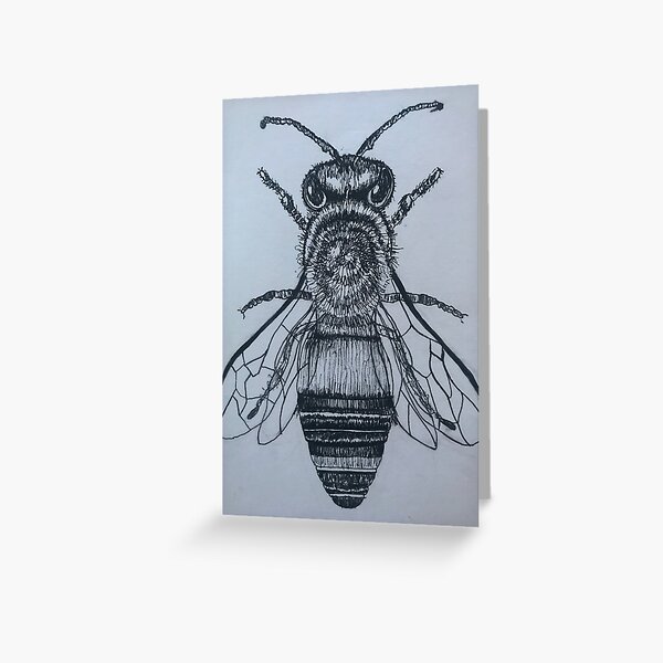 Busy bee Greeting Card