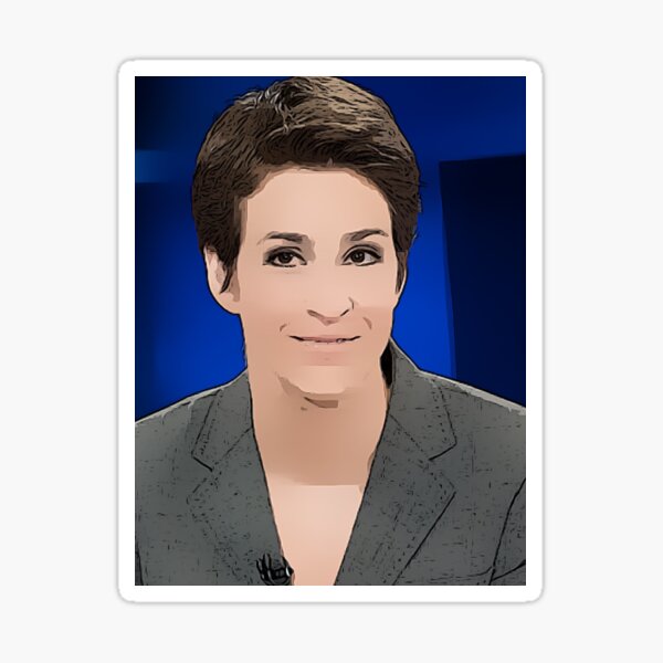Rachel Maddow - Pop Art Sticker