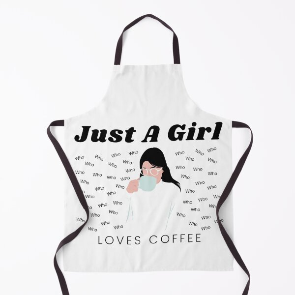 Item preview, Just A Girl Who Loves Coffee T-shirt designed and sold by Johnny Khoury.