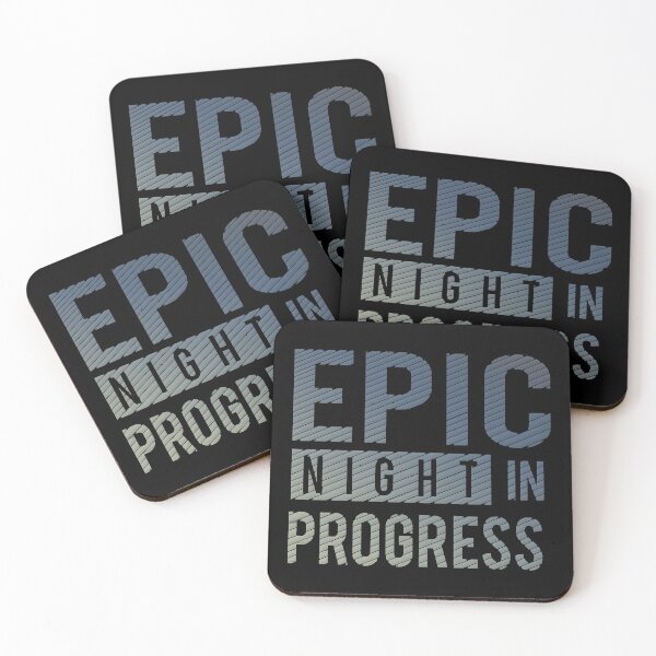 Item preview, Epic Night in Progress designed and sold by BaitHook.