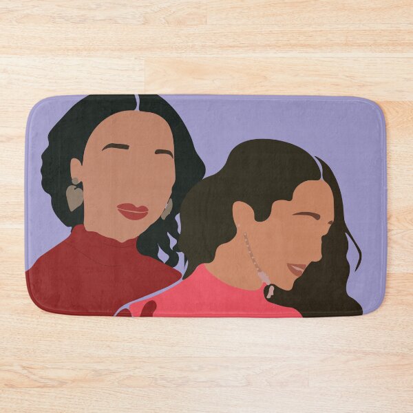 Item preview, Raveena & Hitomi | Colourful Illustration designed and sold by milangfx.