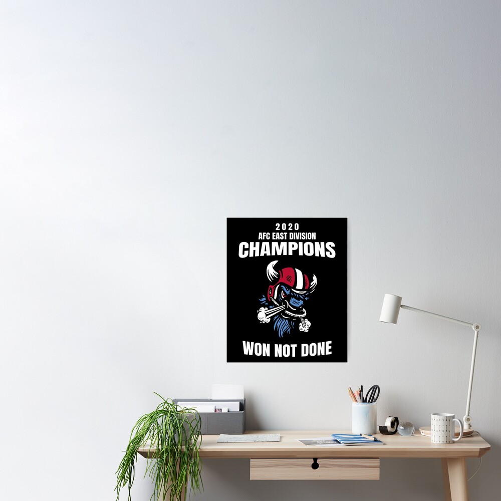 Buffalo Bills AFC East Division Champions 2020 - 4 Poster for Sale by  bhaver