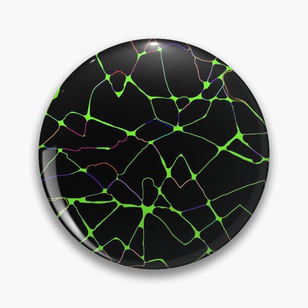 Item preview, Glow Lines - Lime Green Multicolor designed and sold by Whoopsidoodle.