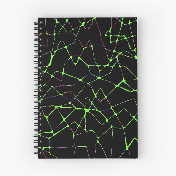 Item preview, Glow Lines - Lime Green Multicolor designed and sold by Whoopsidoodle.