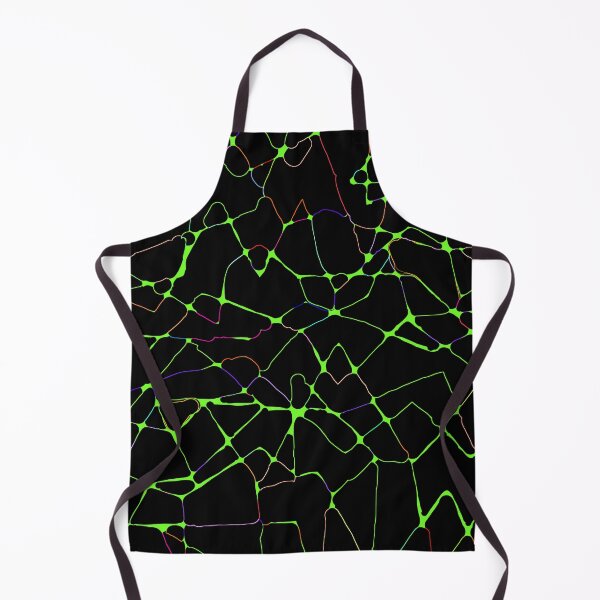 Item preview, Glow Lines - Lime Green Multicolor designed and sold by Whoopsidoodle.