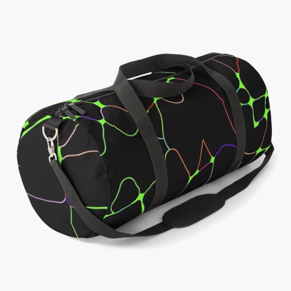 Item preview, Glow Lines - Lime Green Multicolor designed and sold by Whoopsidoodle.