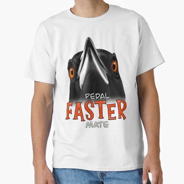 Item preview, Pedal faster mate! Magpie design  designed and sold by Krystalkayart.
