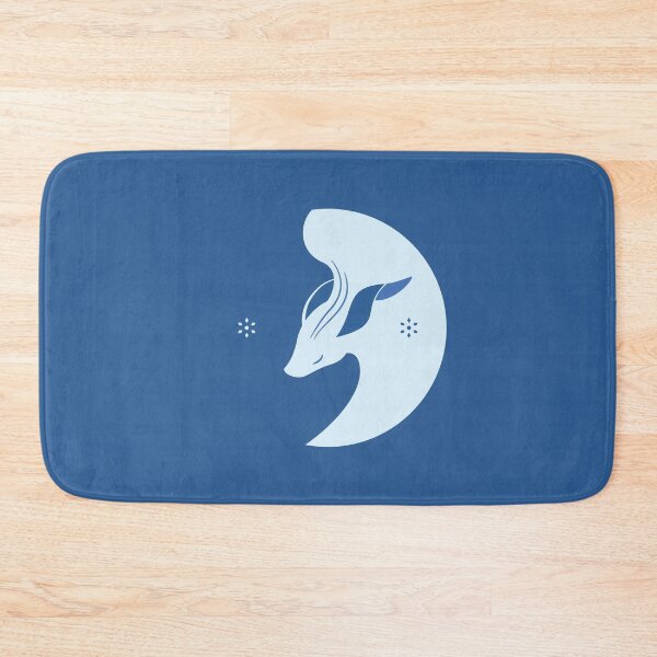 Item preview, Genshin Impact Ganyu - Sinae Unicornis Namecard Art - Light Blue designed and sold by Cleafhaze.