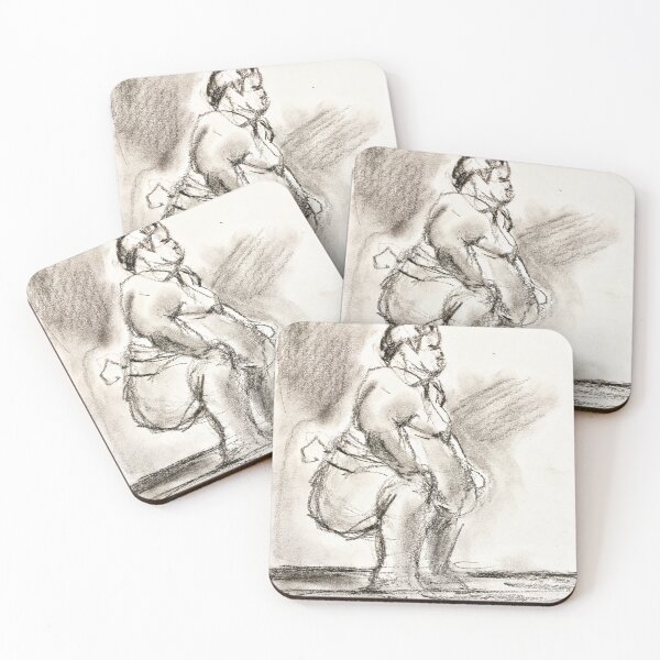 Item preview, “The Sumo Wrestler Wrestled Alone in 2020!” designed and sold by Tsark Art.