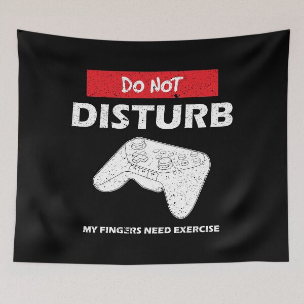 Item preview, Gaming Do Not Disturb Video Gamer graphic designed and sold by jakehughes2015.