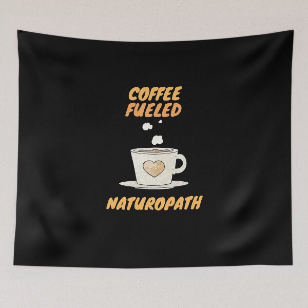 Item preview, coffee fueled naturopath designed and sold by SnowballStep.