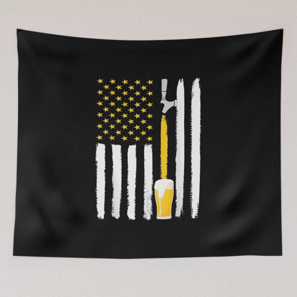 Item preview, Craft Beer American Flag designed and sold by tomlopez2001us.