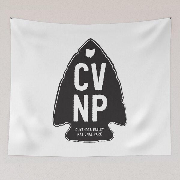 Item preview, Cuyahoga Valley National Park Arrowhead Design | CVNP | Ohio | Hike Bike Backpack designed and sold by crookedriverusa.