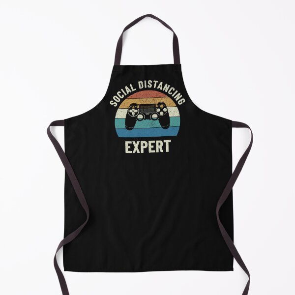 Item preview, Gamer Gift Vintage Gaming Social Distancing Expert designed and sold by EstelleStar.
