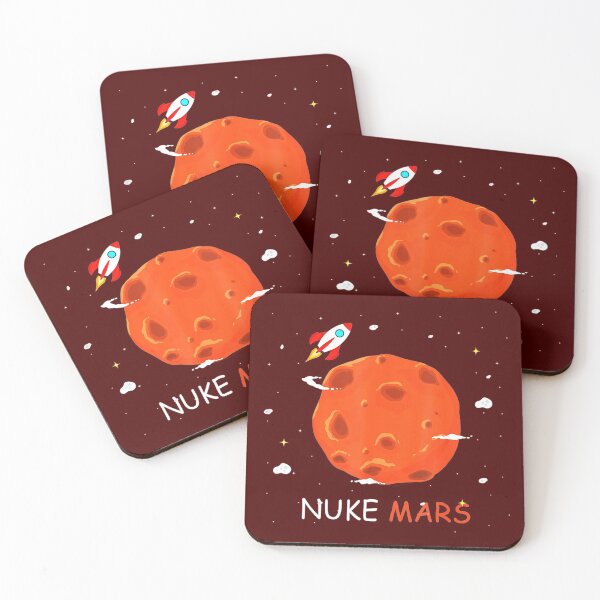Item preview, Rocket Around Nuke Mars designed and sold by Tranguyen.