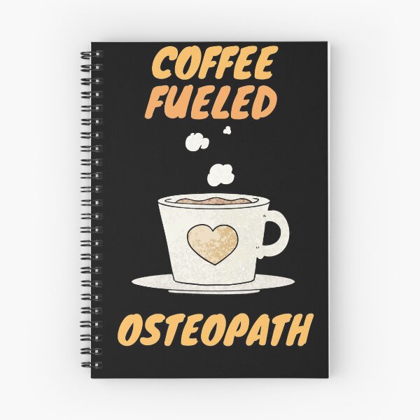 Item preview, coffee fueled osteopath designed and sold by SnowballStep.