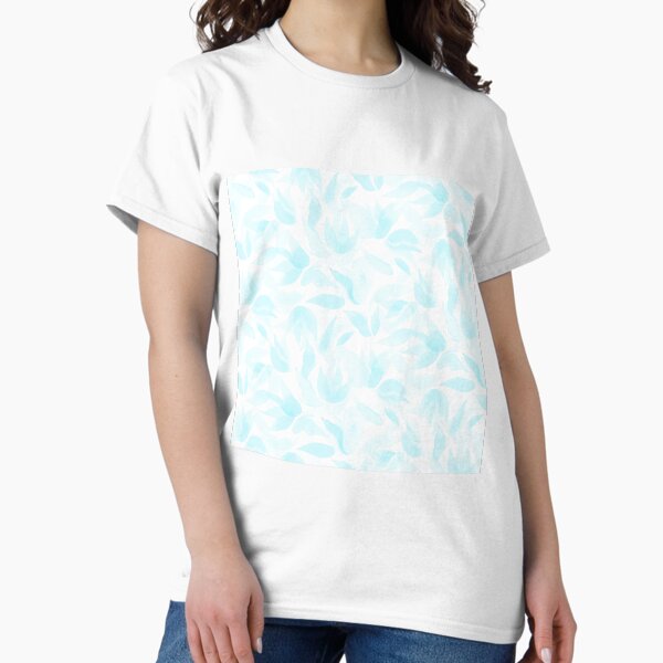 Item preview, Light Blue Watercolor Petals designed and sold by Carolina Diaz.