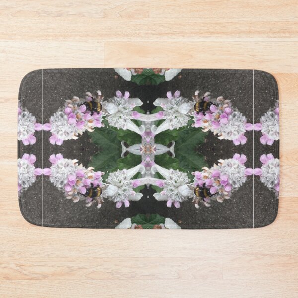 Item preview, Silvery Summer Ferns and Bumblebees in Lilac, Tasmania, December 2020 designed and sold by RoseAromas.