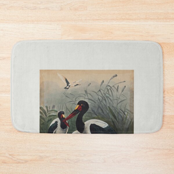 Item preview, Zoological sketches by Joseph Wolf 1861 to 1867 092 The Saddle Billed Stork designed and sold by WetdryvacRB01.