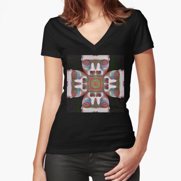 Fitted V-Neck T-Shirt