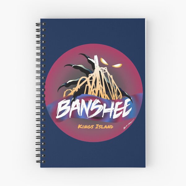 Item preview, Kings Island Banshee Design designed and sold by BrakeRoom.