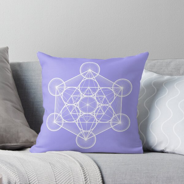 Item preview, metatron's cube in violet designed and sold by Trisha x Tattoo.