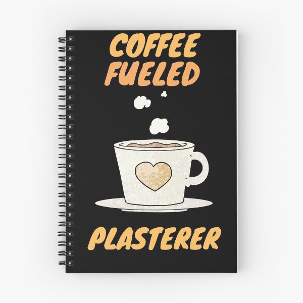 Item preview, coffee fueled plasterer designed and sold by SnowballStep.