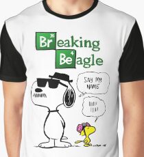 Breaking Beagle Graphic T-Shirt