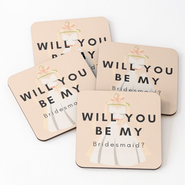 Item preview, Will You be My Bridesmaid?  designed and sold by bellascar5.