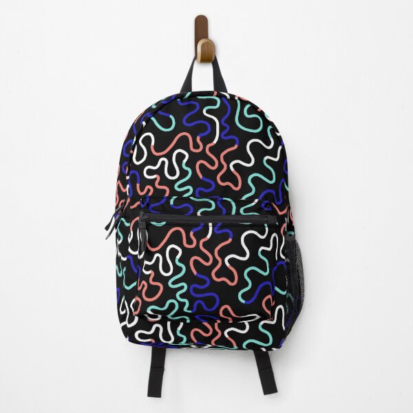 Item preview, Neon Squiggle Line Print designed and sold by ciarakraken.