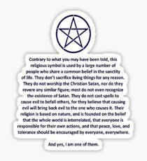 Wiccan Sticker