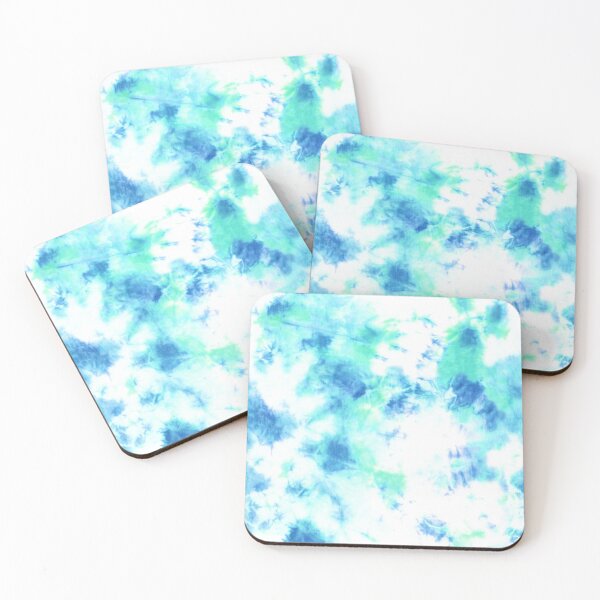 Artikelvorschau, Blue and Green Tie-Dye Spots entworfen und verkauft von Carolina Diaz.