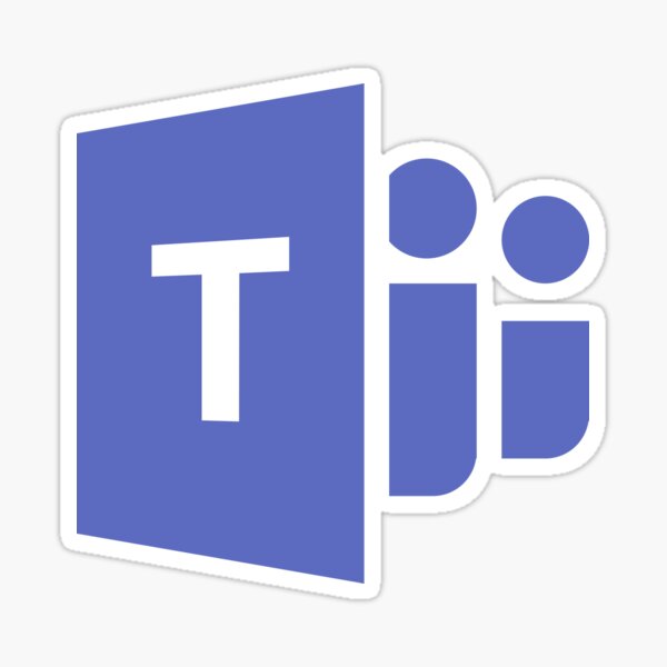 "Microsoft Teams" Sticker for Sale by Redbubble