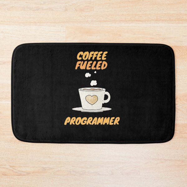 Item preview, coffee fueled programmer designed and sold by SnowballStep.