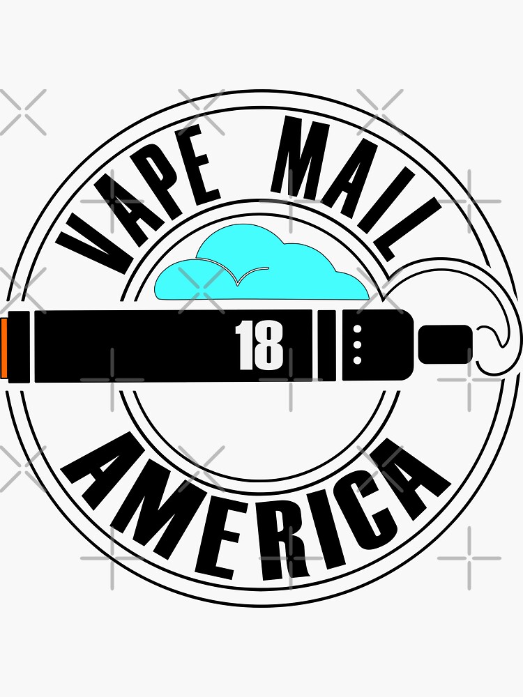 vape mail Sticker vape mail Sticker