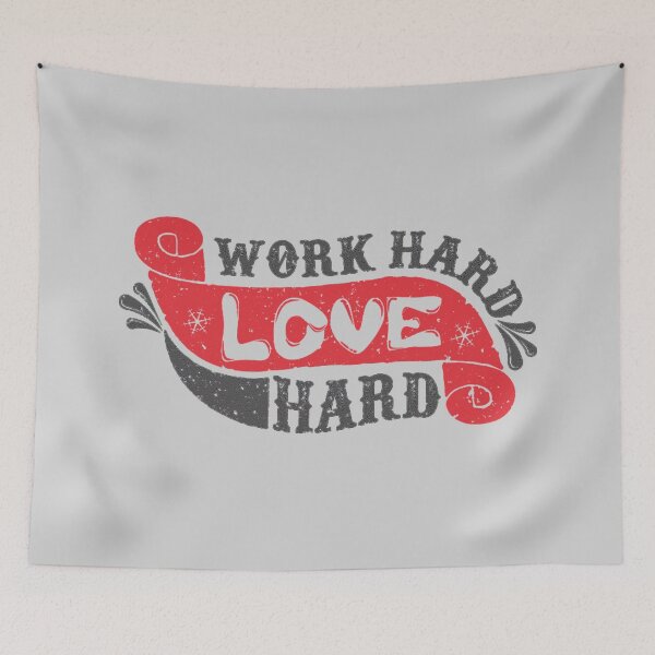 Item preview, Valentine's day work hard love hard designed and sold by dieuhuyen555.