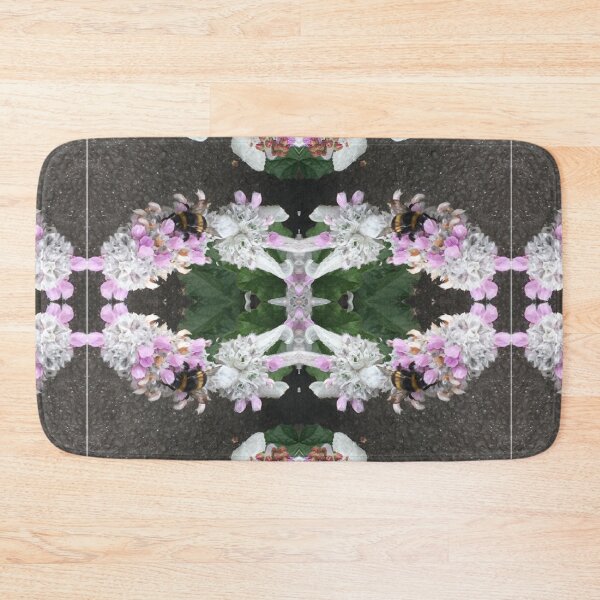 Item preview, Silvery Summer Ferns and Bumblebees in Lilac, Tasmania, December 2020 designed and sold by RoseAromas.