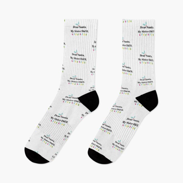 Item preview, Dear Santa My Sister Did It designed and sold by travelnerd.