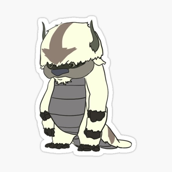 Avatar the Last Airbender - Standing Appa Sticker
