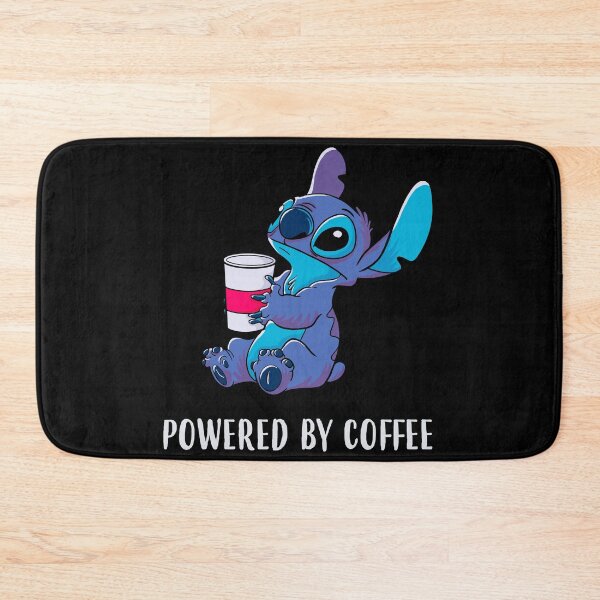Item preview, POWERED BY COFFEE cute alien design designed and sold by leepianti.