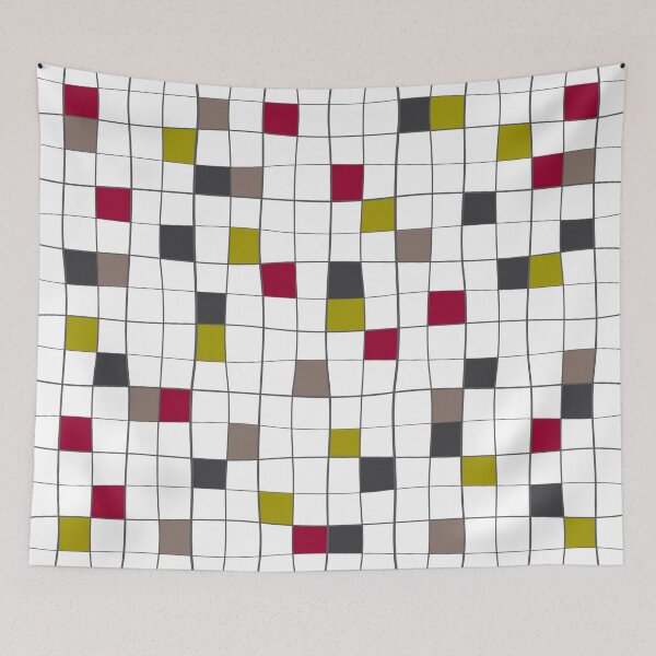 Item preview, Wavy Lines and Squares designed and sold by Amy VanMeter.