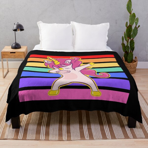Item preview, Rainbow Dabbing Unicorn designed and sold by Catherine Emma.