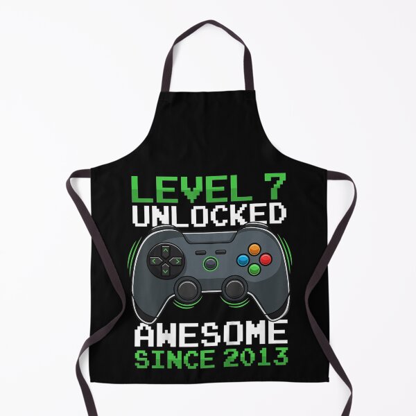 Item preview, Kids Level 7 Unlocked 7 Years Old Video Gamer Birthday Gift Boys designed and sold by tomlopez2001us.