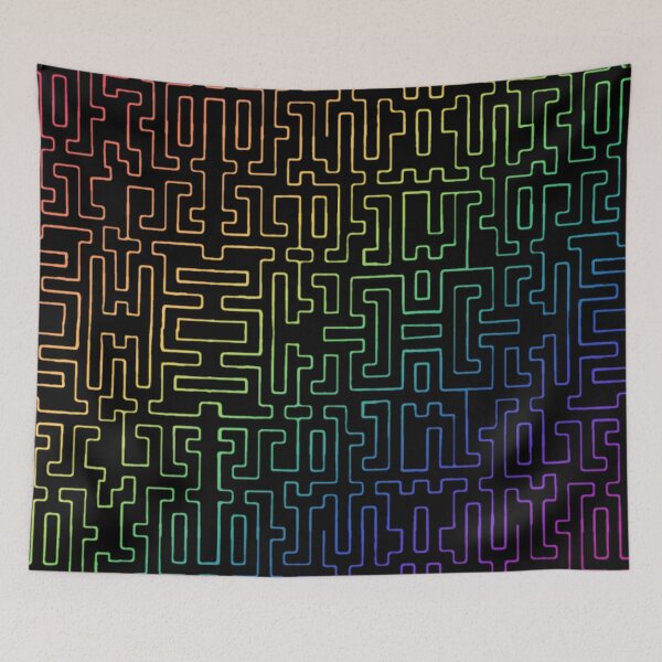 Item preview, Electric Circuit - Rainbow designed and sold by leannarpfeffer.