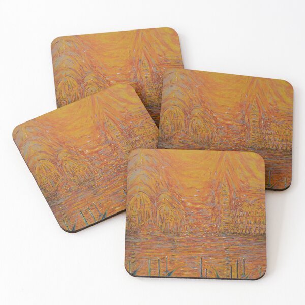 Item preview, Playfull Venetian Gondolas,At Sunset. designed and sold by Vincent Loverso.