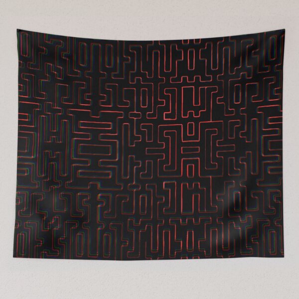 Item preview, Electrical Circuit - Red Matrix designed and sold by leannarpfeffer.