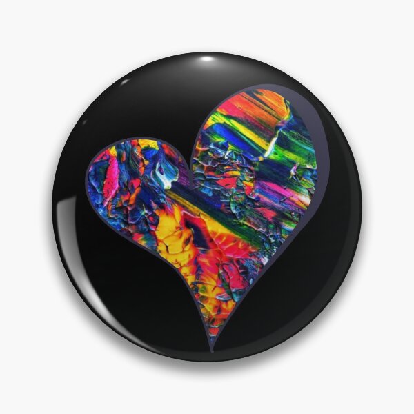 Item preview, Artsy Paint Splattered Hearts designed and sold by DaughterofYah.