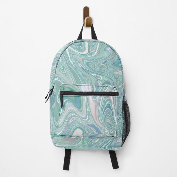 Item preview, Shades of Turquiose Marbling designed and sold by ShikitaMakes.