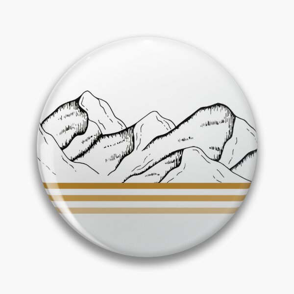 Item preview, Mountains with retro twist designed and sold by leenaraquell.