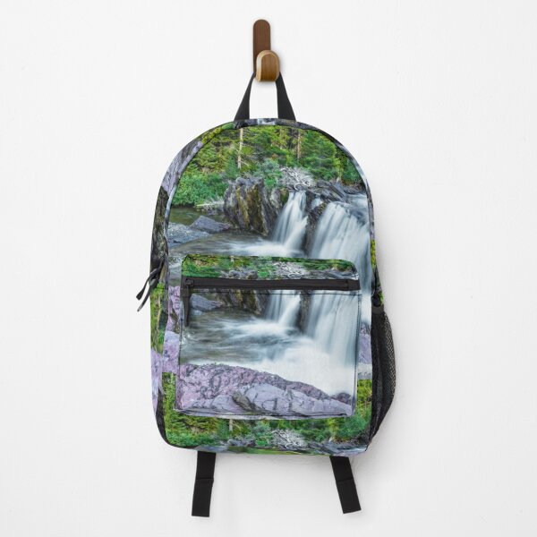 Item preview, Beautiful Red Rock Falls, Glacier National Park, Montana designed and sold by Kay Brewer.